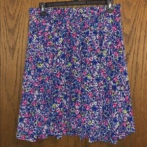 Bright flowered torrid skirt. Barely worn!